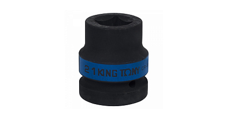 Головка торцевая ударная четырехгранная 1", 21 мм, футорочная KING TONY 851421M