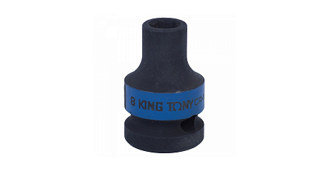 Головка торцевая ударная шестигранная 1/2", 8 мм KING TONY 453508M