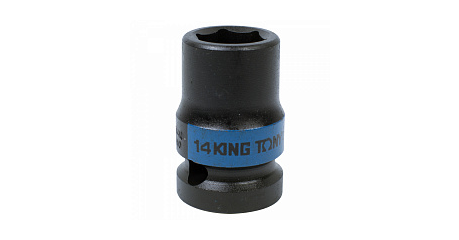 Головка торцевая ударная шестигранная 1/2", 14 мм KING TONY 453514M