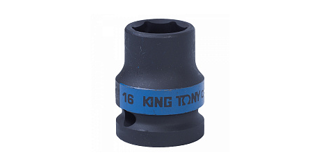 Головка торцевая ударная шестигранная 1/2", 16 мм KING TONY 453516M