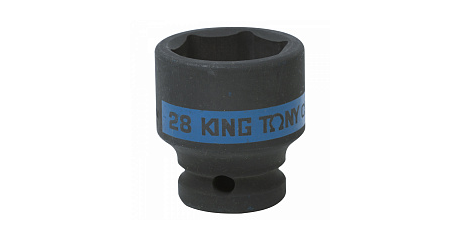 Головка торцевая ударная шестигранная 1/2", 28 мм KING TONY 453528M