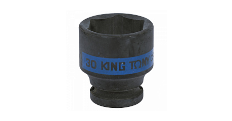 Головка торцевая ударная шестигранная 1/2", 30 мм KING TONY 453530M