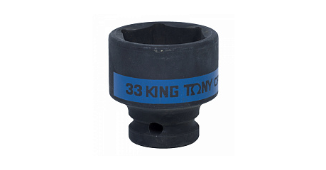 Головка торцевая ударная шестигранная 1/2", 33 мм KING TONY 453533M