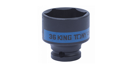 Головка торцевая ударная шестигранная 1/2", 36 мм KING TONY 453536M