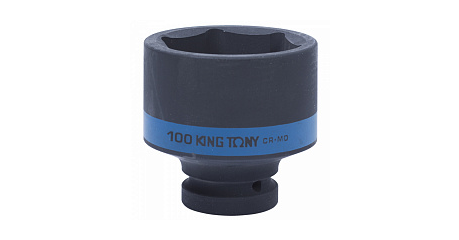 Головка торцевая ударная шестигранная 1", 100 мм KING TONY 8535A0M
