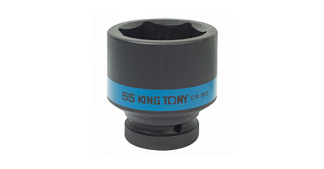 Головка торцевая ударная шестигранная 1", 55 мм KING TONY 853555M