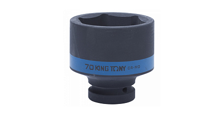 Головка торцевая ударная шестигранная 1", 70 мм KING TONY 853570M