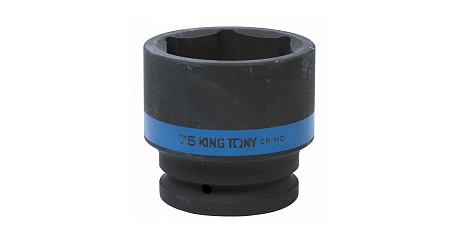 Головка торцевая ударная шестигранная 1", 75 мм KING TONY 853575M