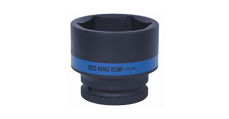Головка торцевая ударная шестигранная 1", 80 мм KING TONY 853580M