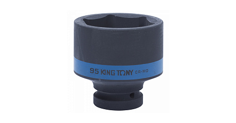 Головка торцевая ударная шестигранная 1", 95 мм KING TONY 853595M