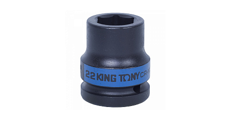 Головка торцевая ударная шестигранная 3/4", 22 мм KING TONY 653522M
