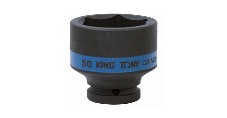 Головка торцевая ударная шестигранная 3/4", 50 мм KING TONY 653550M