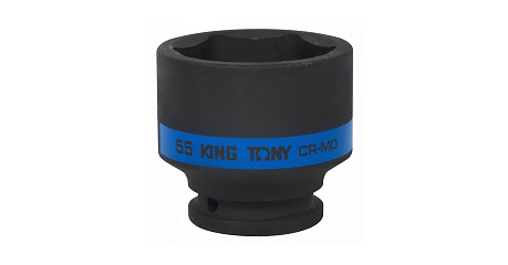 Головка торцевая ударная шестигранная 3/4", 55 мм KING TONY 653555M
