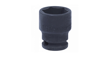 Головка торцевая ударная шестигранная 3/8", 19 мм KING TONY 353519M