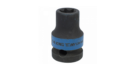 Головка торцевая ударная TORX Е-стандарт 1/2", E14, L = 38 мм KING TONY 457514M