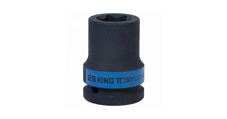 Головка торцевая ударная TORX Е-стандарт 3/4", E28, L = 56 мм KING TONY 657528M