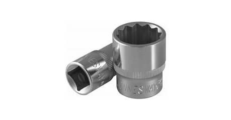 Головка торцевая JONNESWAY S04H4925 (1/2" ;DR, 12-гр., 25 мм)