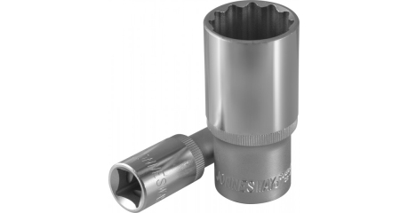 Головка торцевая глубокая S04HD4722, 12-гранная, 1/2"DR, 22 мм