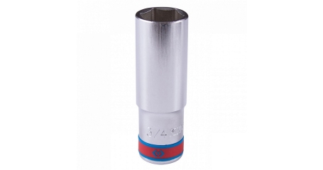 Головка торцевая глубокая шестигранная KING TONY 423524S, 1/2