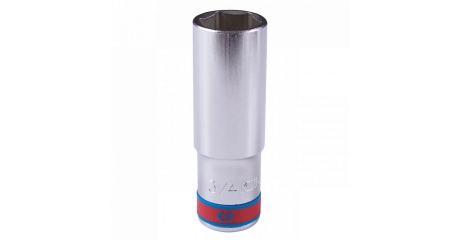 Головка торцевая глубокая шестигранная KING TONY 423524S, 1/2", 3/4", дюймовая