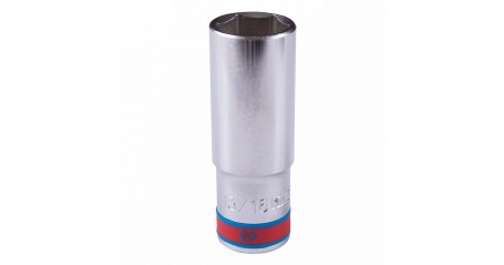 Головка торцевая глубокая шестигранная KING TONY 423526S, 1/2