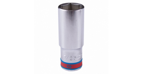 Головка торцевая глубокая шестигранная KING TONY 423528S 1/2", 7/8", дюймовая