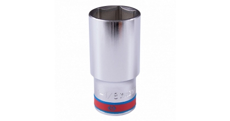 Головка торцевая глубокая шестигранная KING TONY 423536S, 1/2