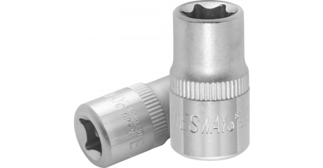 Головка торцевая JONNESWAY S06H210, 1/4"DR, внешний TORX®, Е10