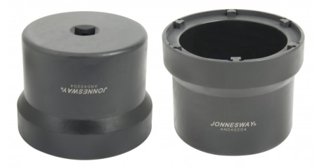 Головка торцевая Радиусные AN040204, 3/4"DR для демонтажа задней гайки дифференциала грузовых автомобилей MAN/MERCEDES