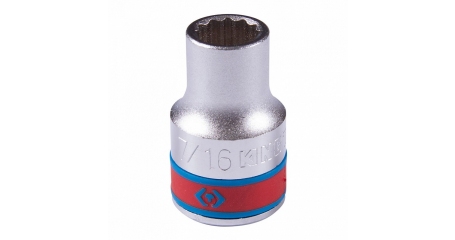 Головка торцевая стандартная двенадцатигранная KING TONY 433014S, 1/2