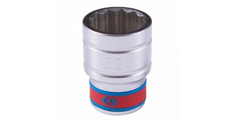 Головка торцевая стандартная двенадцатигранная KING TONY 433025S, 1/2", 25/32", дюймовая