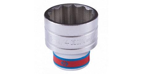 Головка торцевая стандартная двенадцатигранная KING TONY 433040S, 1/2", 1-1/4", дюймовая