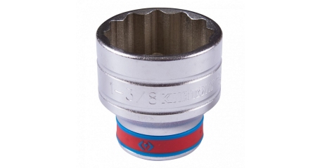 Головка торцевая стандартная двенадцатигранная KING TONY 433044S, 1/2, 1-3/8