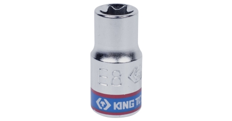 Головка торцевая TORX Е-стандарт 1/4" E10 L = 24 мм KING TONY 237510M