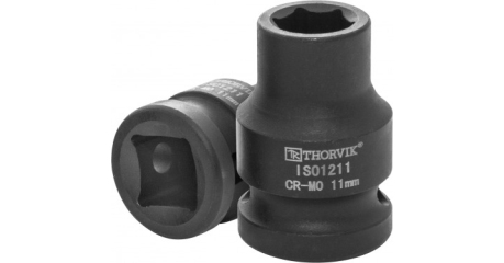 Головка торцевая ударная 1/2"DR 11 мм Thorvik IS01211