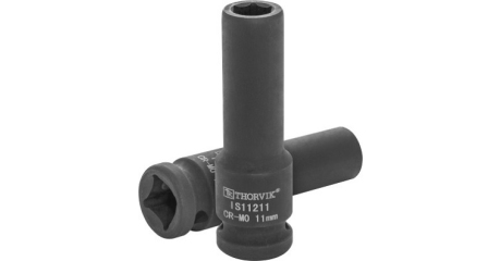Головка торцевая ударная глубокая 1/2"DR, 11 мм Thorvik IS11211