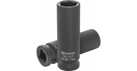 Головка торцевая ударная глубокая 1/2"DR, 17 мм Thorvik IS11217