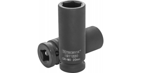 Головка торцевая ударная глубокая 1/2"DR, 20 мм Thorvik IS11220