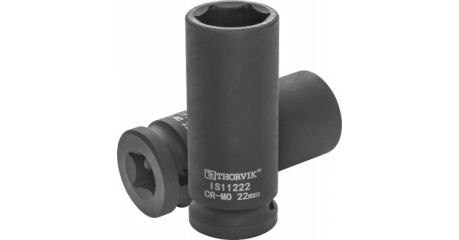 Головка торцевая ударная глубокая 1/2"DR, 22 мм Thorvik IS11222