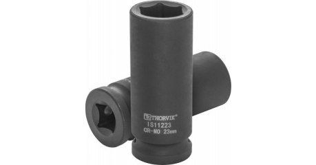 Головка торцевая ударная глубокая 1/2"DR, 23 мм Thorvik IS11223