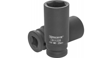 Головка торцевая ударная глубокая 1/2"DR, 25 мм Thorvik IS11225