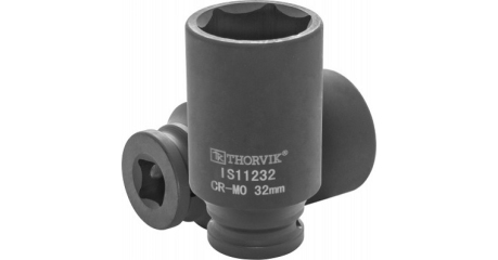 Головка торцевая ударная глубокая 1/2"DR, 32 мм Thorvik IS11232