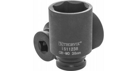 Головка торцевая ударная глубокая 1/2"DR, 38 мм Thorvik IS11238