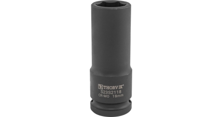 Головка торцевая ударная глубокая Thorvik S23S2118 (1/2