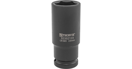 Головка торцевая ударная глубокая Thorvik S23S2123 (1/2