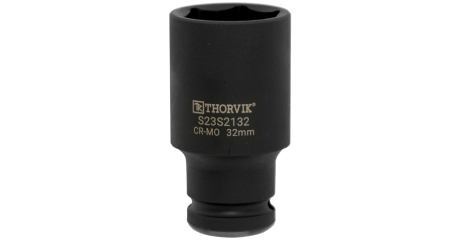 Головка торцевая ударная глубокая Thorvik S23S2138 (1/2"DR, 38 мм)