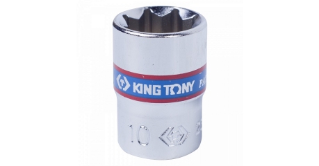 Головка торцевая восьмигранная KING TONY 231010M, 1/4", 10 мм