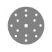 Шлифовальный диск на пленочной основе, оксид алюминия, Р600, 150 мм Sandwox 235 Grey Line, липучка 15 отверстий