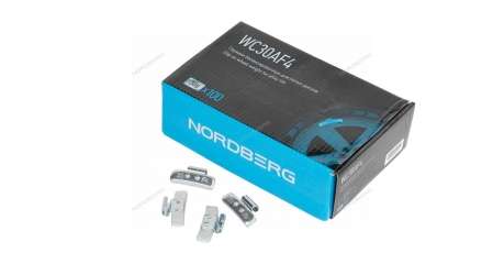 Грузики балансировочные для литых дисков NORDBERG WC30AF4 (Fe 30 г, 100 шт.)