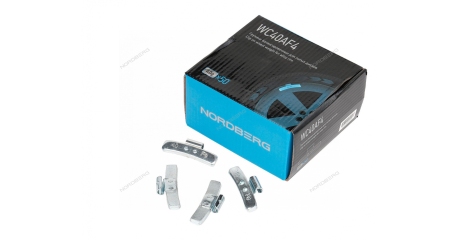 Грузики балансировочные для литых дисков NORDBERG WC40AF4 (Fe 40 г, 50 шт.)